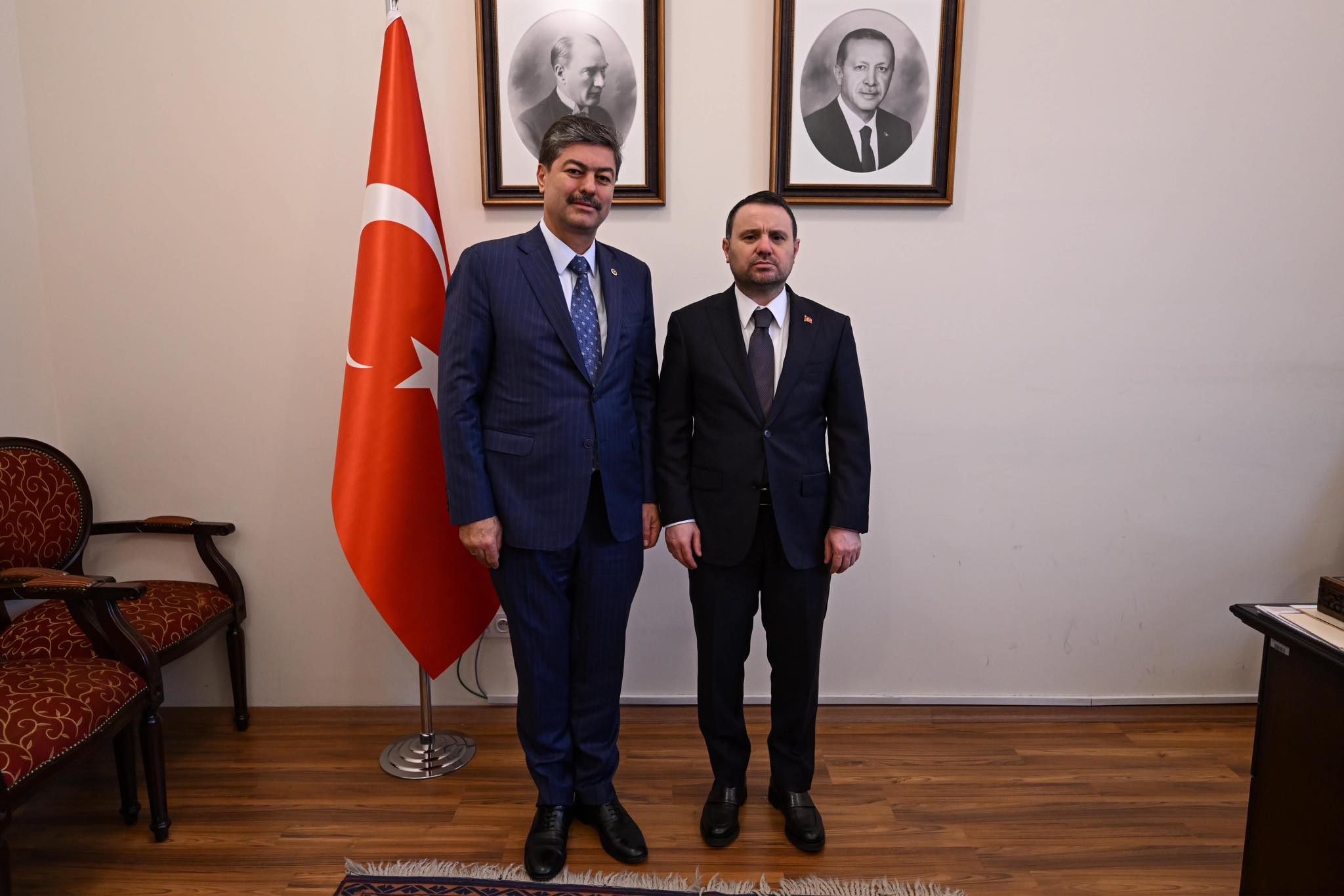 Milletvekili Erkan, Adalet Bakanı Gürlek ile Kırşehir Projelerini Görüştü
