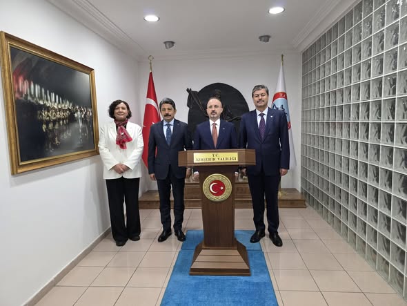 Milletvekili Erkan ve Bakan Yardımcısı Turan’dan Kırşehir Valiliği’ne Ziyaret