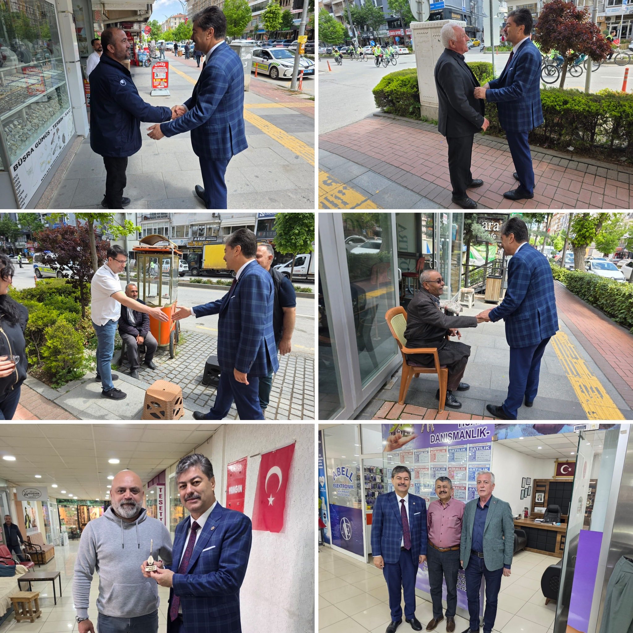 Milletvekili Erkan Esnaf ve Vatandaşlarla Buluştu