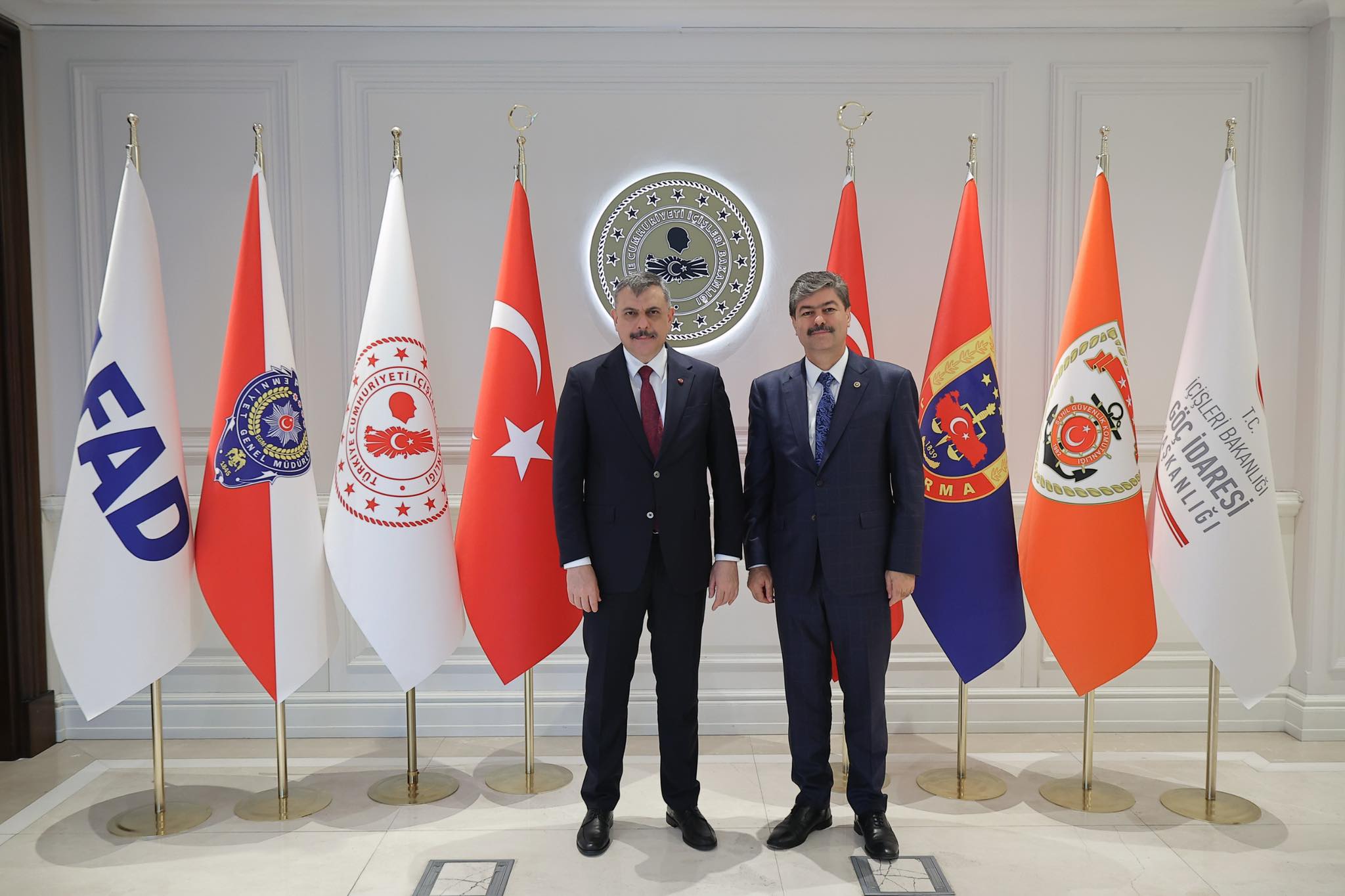 Milletvekili Erkan, İçişleri Bakanı Çiftçi ile Kırşehir Yatırımlarını Değerlendirdi