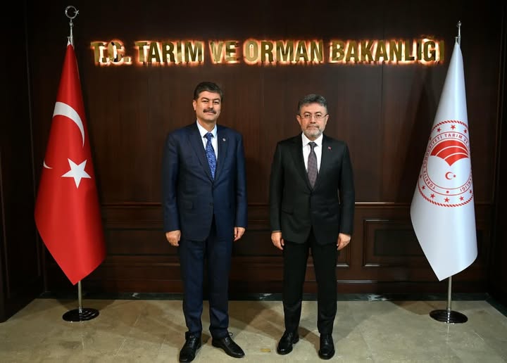 Kırşehir’in Beklediği Yatırımlar Masada: Necmettin Erkan Bakan Yumaklı ile Görüştü