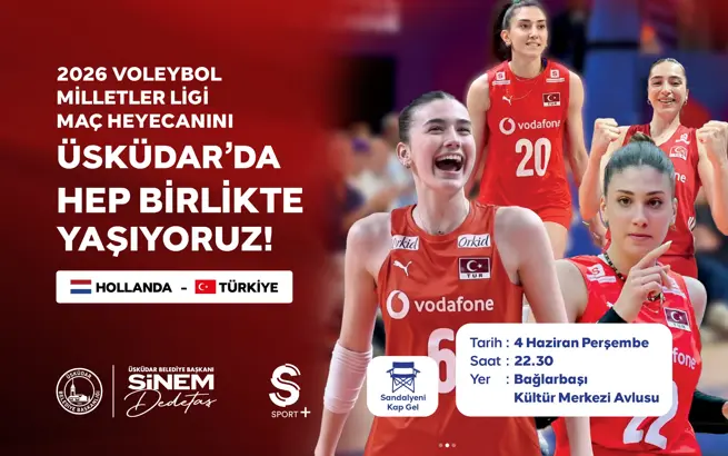 Filenin Sultanları İçin Üsküdar’da Dev Ekran Heyecanı