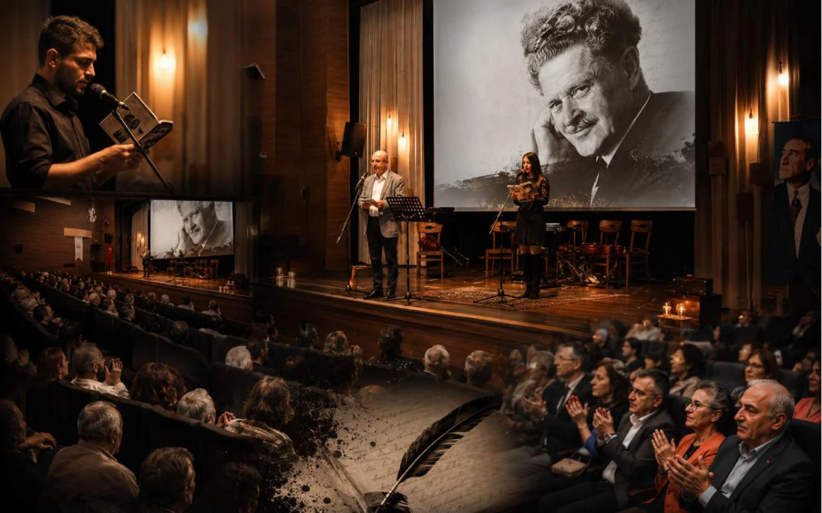 Kırşehir’de Sanat Dolu Gece: Nâzım Hikmet Şiirlerle Yaşatıldı