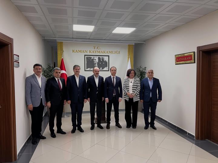 Kaman’ın Geleceği Konuşuldu: Necmettin Erkan’dan Önemli Mesajlar