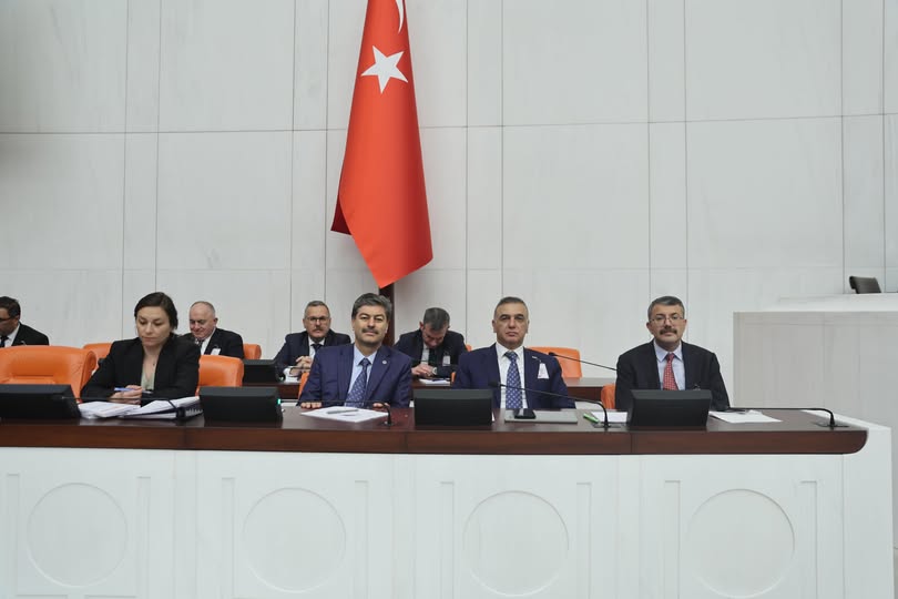 Necmettin Erkan, TBMM Genel Kurulu’nda Kanun Teklifi Görüşmelerini Sürdürüyor