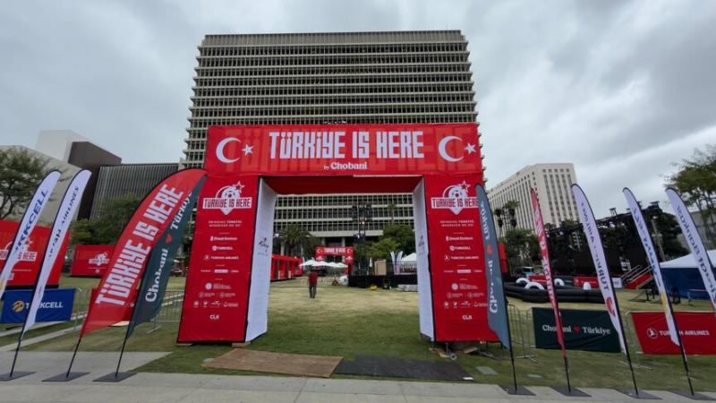ABD’de Dünya Kupası İçin Türkiye Tanıtım Alanı Kuruldu