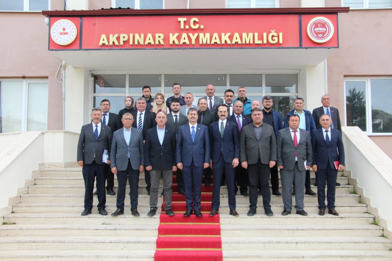 Akpınar İçin Kritik Zirve: Milletvekili Erkan İlçe Yatırımlarını Masaya Yatırdı!
