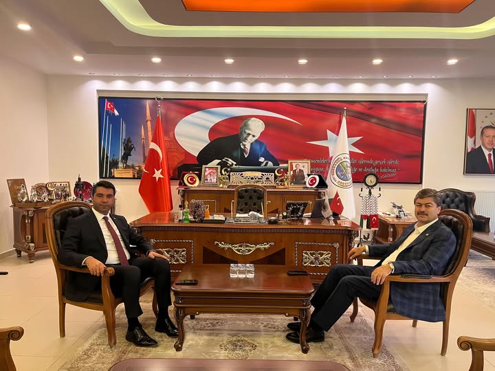 Kaman İçin Hizmet Mesaisi: Milletvekili Erkan, Belediye Başkanı Demirci’yi Ziyaret Etti
