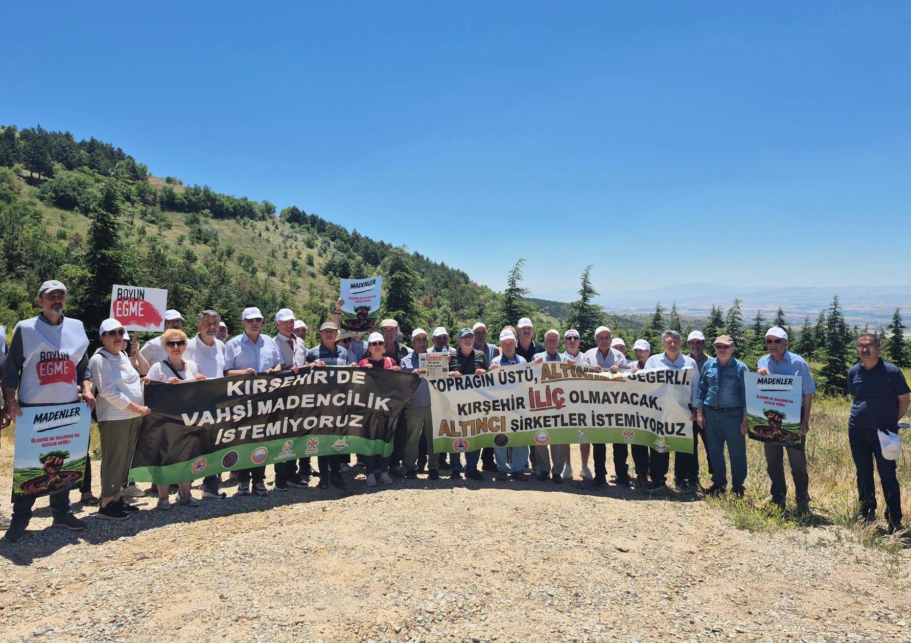 Kırşehir'deki Altın Madeni Davasında Kritik Eşik: Bölgede Keşif Yapıldı