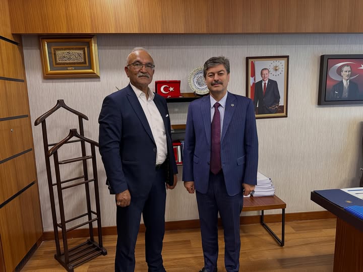Necmettin Erkan, Belediye Başkanı Ceylan’ı Meclis'te Ağırladı: Gündem Boztepe'nin Geleceği!