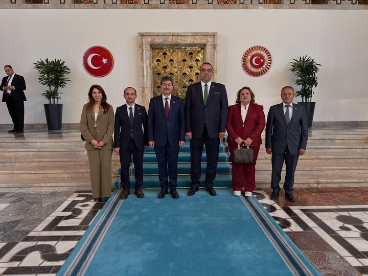 Cumhur İttifakı Ortağı BBP Heyetinden  Necmettin Erkan’a TBMM’de Ziyaret!