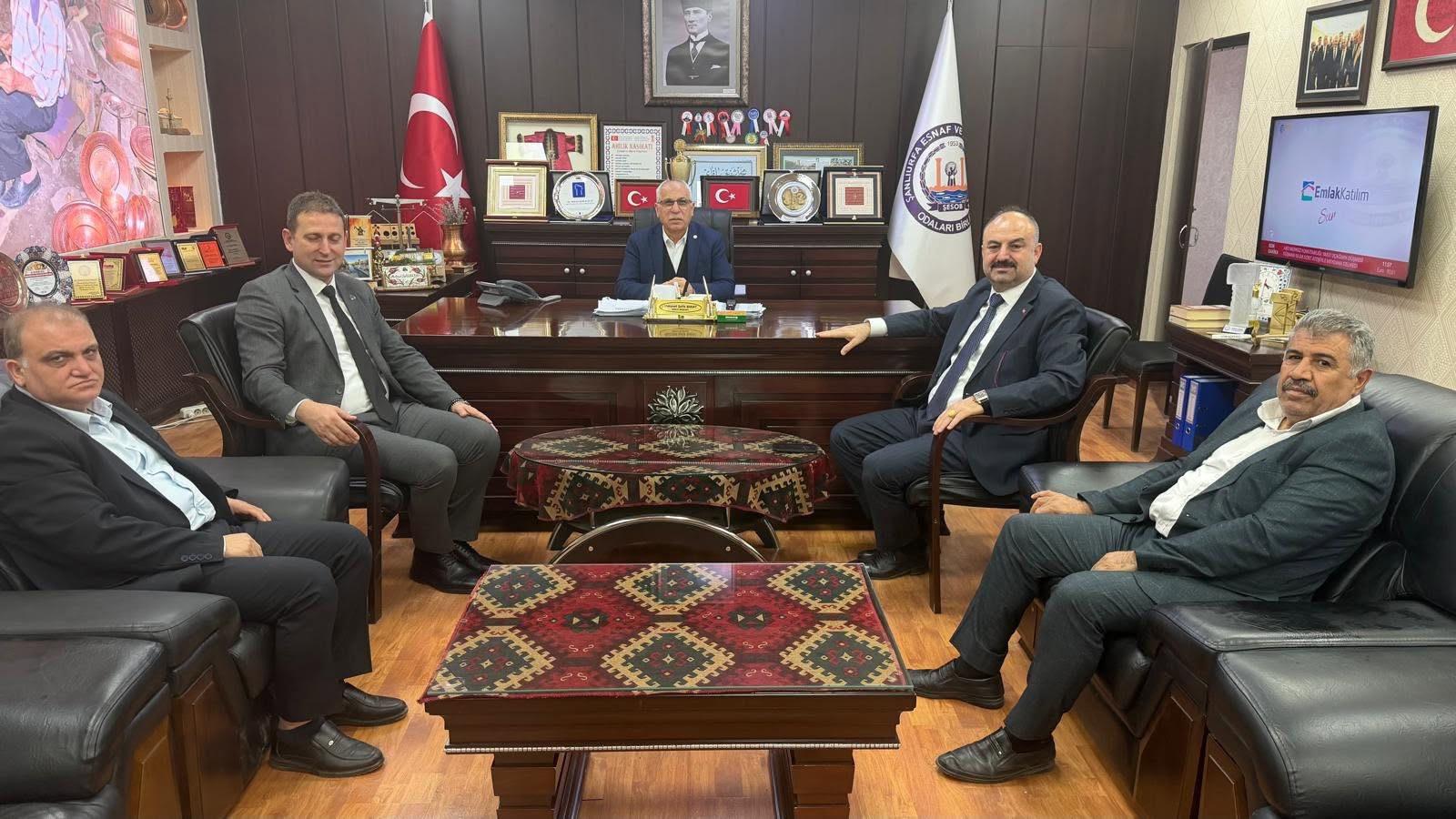 UEB Genel Başkanı Mehmet Özdil’den Şanlıurfa Ziyareti: Esnaf İçin Küresel Ticaret ve Kooperatifleşme Hamlesi