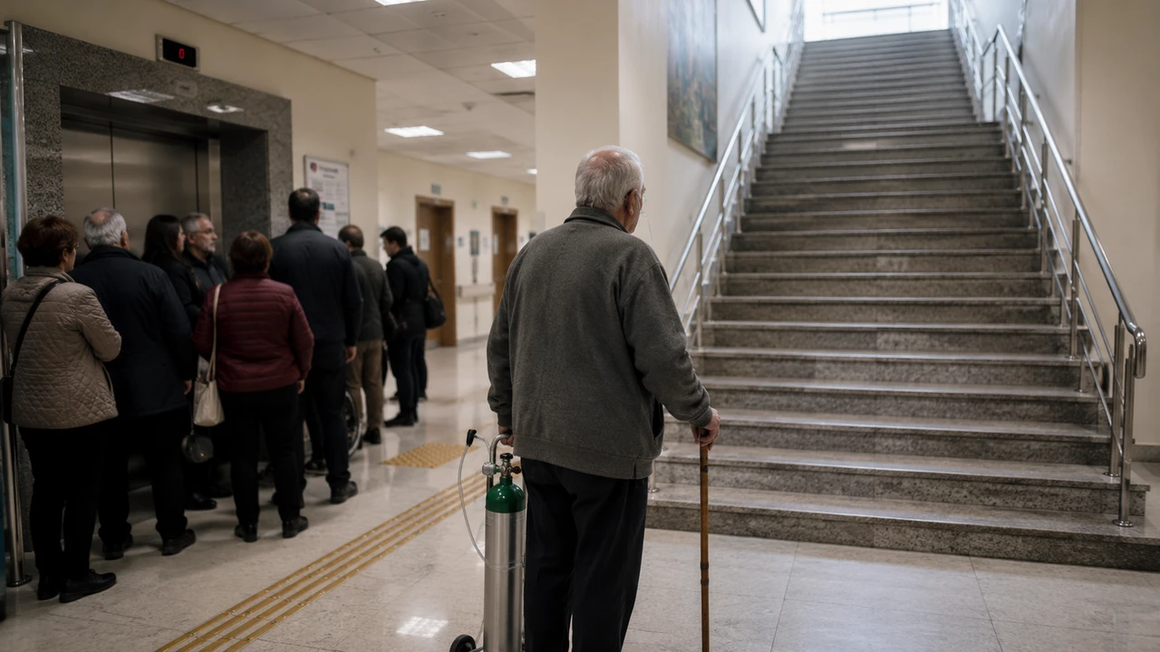 Kırşehir Devlet Hastanesi'nde Kat Çilesi: 3. Kaptaki Poliklinik Hastaları Zorluyor