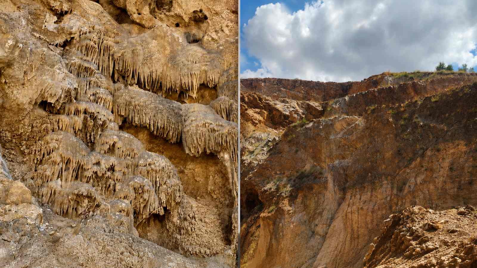 Kırşehir’in Yeni Turizm Umuduydu: Kervansaray Dağı’ndaki Doğal Oluşum Maden Kazısında Kayboldu