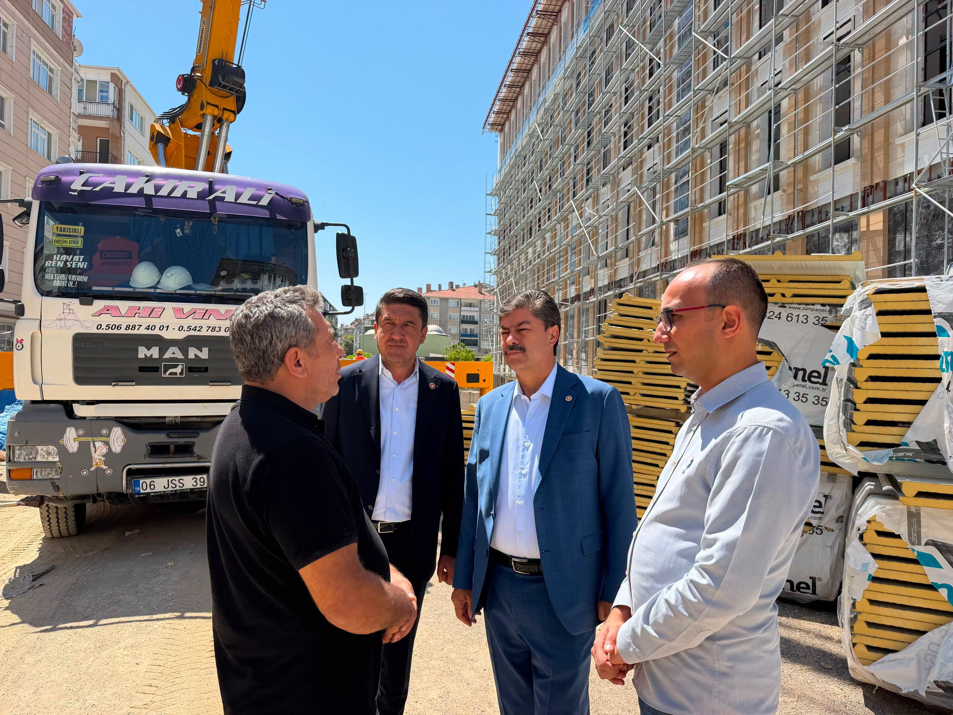 Kırşehir'in Dev Projesinde Son Durum Ne? Süreci Adım Adım Takip Eden İsim Sahadaydı