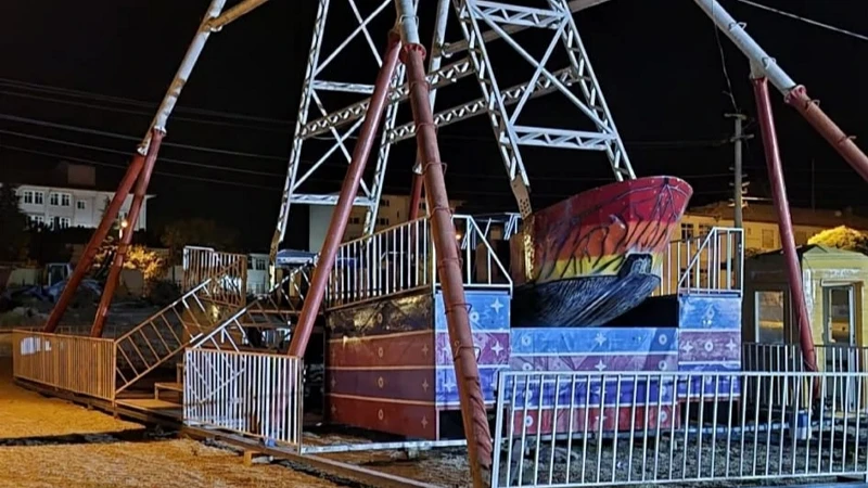 Gondoldan Düşen 52 Yaşındaki İşçinin Bacağı Kırıldı