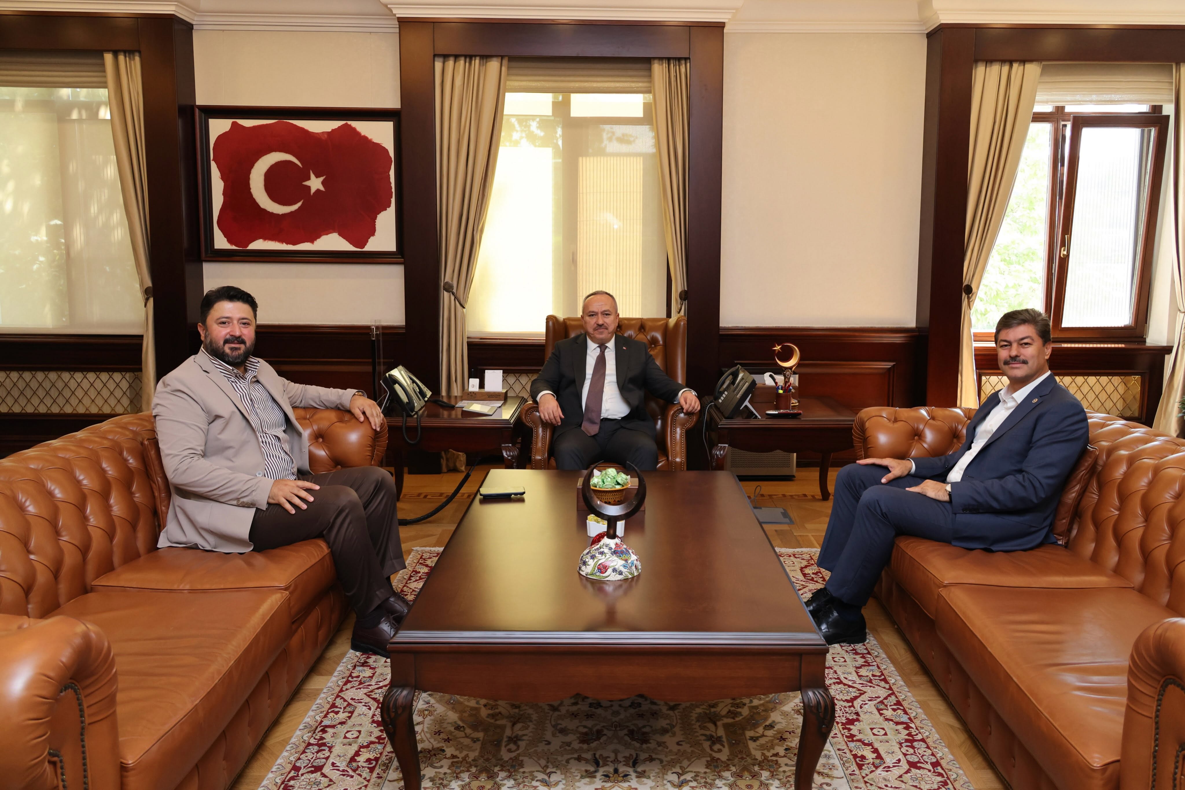 Necmettin Erkan’dan Kırşehir İçin Önemli Temas: Polis Moral ve Eğitim Merkezi İçin Kritik Görüşme