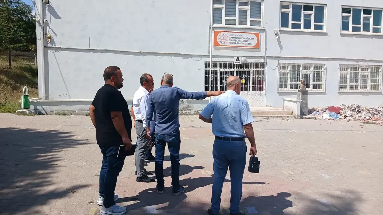 Kaman Bilim Sanat Merkezi ve Ticaret Meslek Lisesi Yeni Döneme Hazırlanıyor