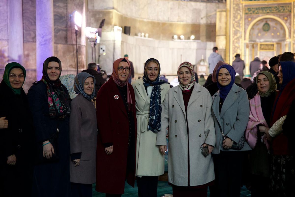 Ayasofya’da 300 Bini Aşkın Hatmin Duası Edildi