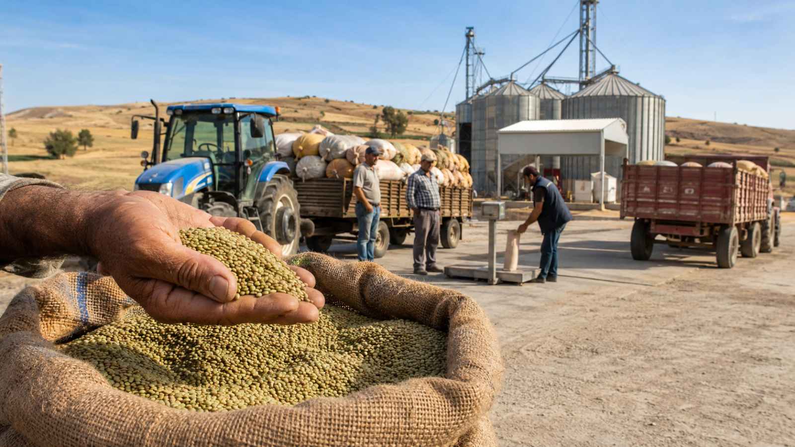 TMO Kırşehir’de Yeniden Yeşil Mercimek Alacak: Randevulu Sistem 31 Ağustos’ta Açılıyor