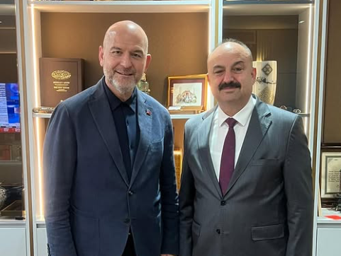 Uluslararası Esnaf Birliği Genel Başkanı Özdil’den Süleyman Soylu’ya Ziyaret
