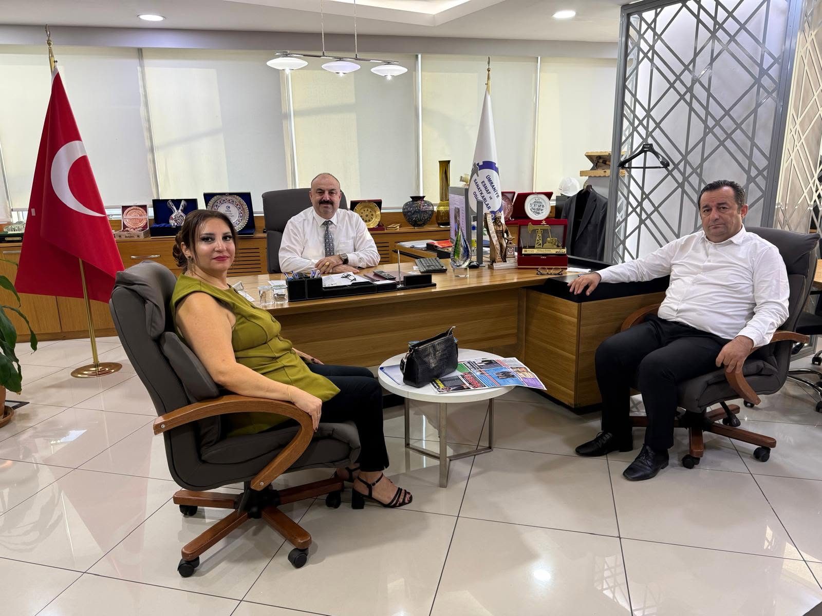 Esnaf ve Sanatkârların Sorunları UEB Genel Merkezi’nde Ele Alındı