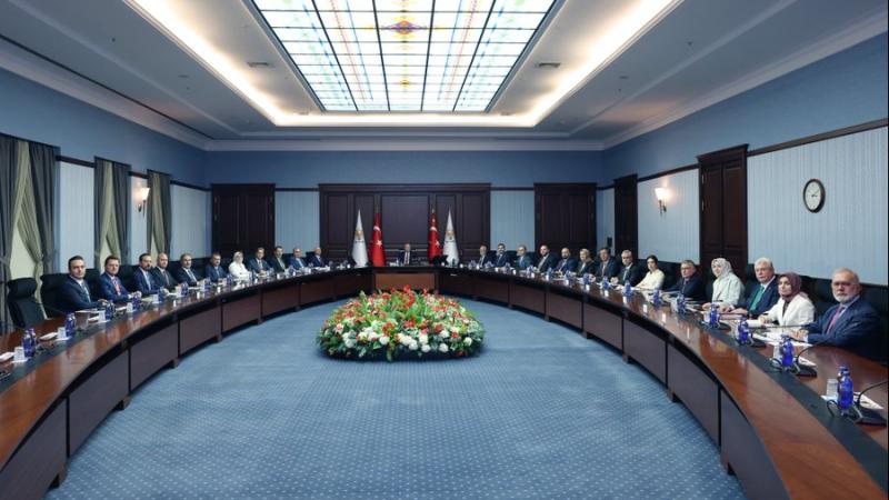 AK Parti MYK Erdoğan Başkanlığında Toplandı