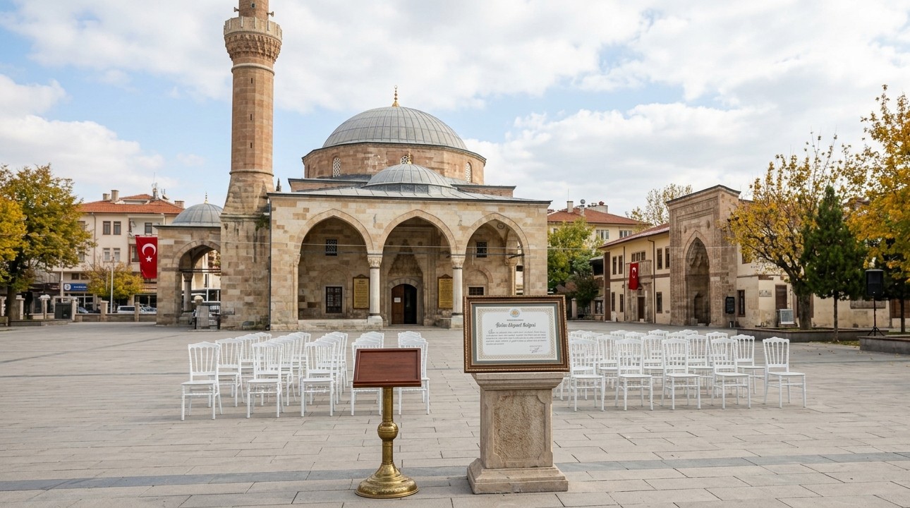 Kırşehir'de Ahilik Haftası'nda Esnafa Üstün Hizmet Belgesi