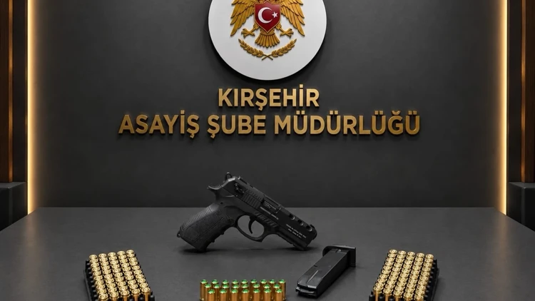 Kırşehir'de Ruhsatsız Silah Operasyonunda 9 Şüpheli Yakalandı