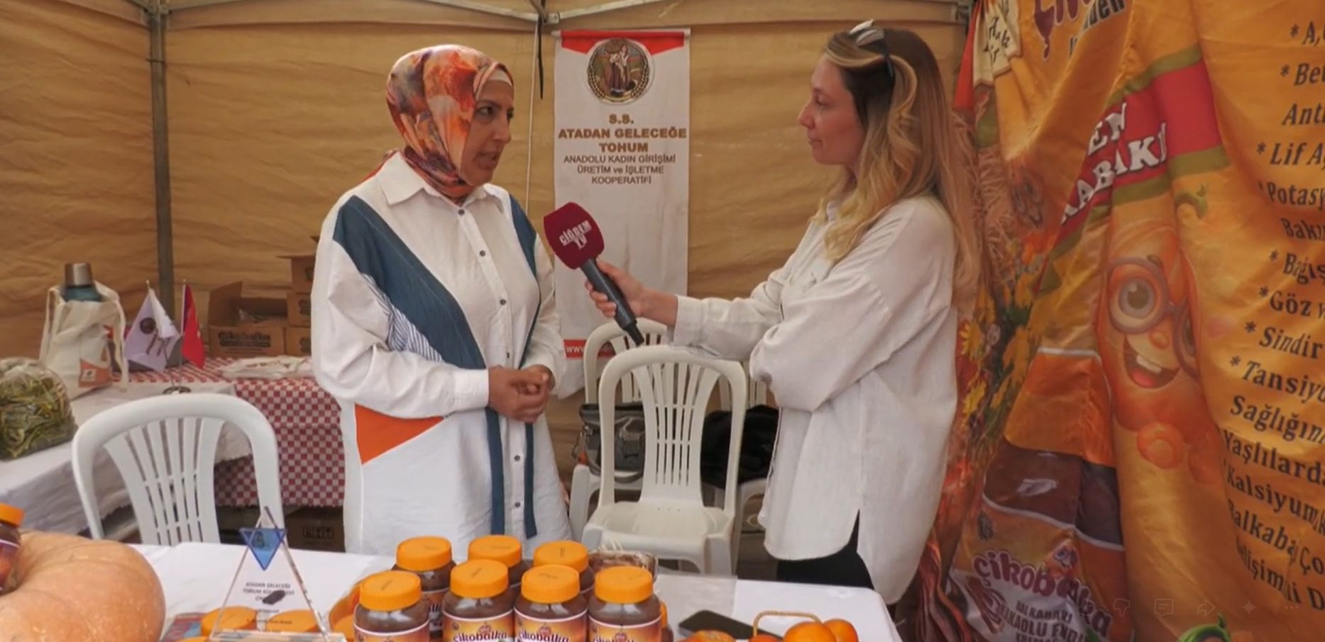 Balkabaklı Çikolata Kırşehir'de Ahilik Haftası'nda Tanıtıldı