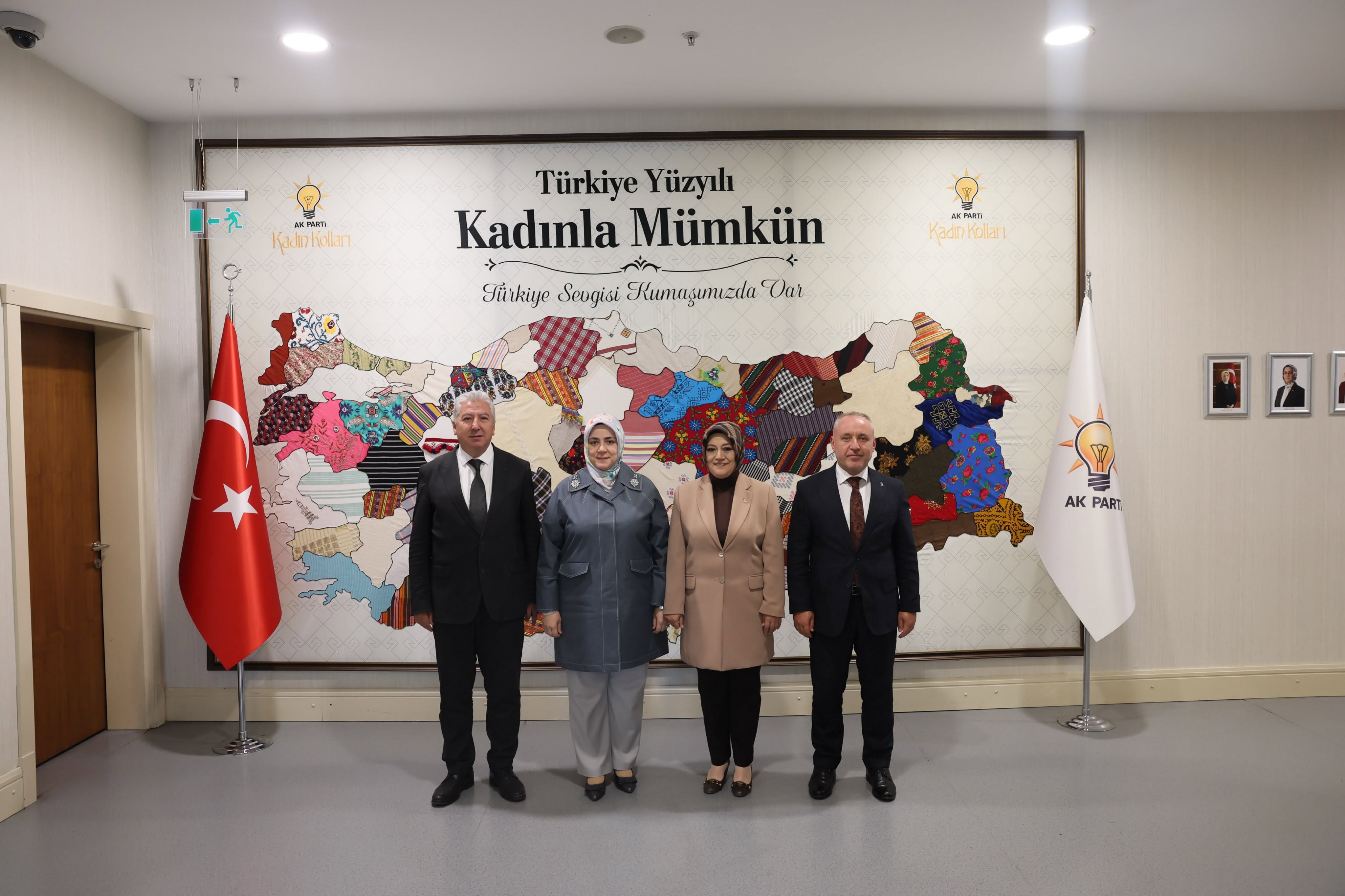 Kütahya Kadın Kolları Teşkilatından Tuğba Işık Ercan’a Ziyaret