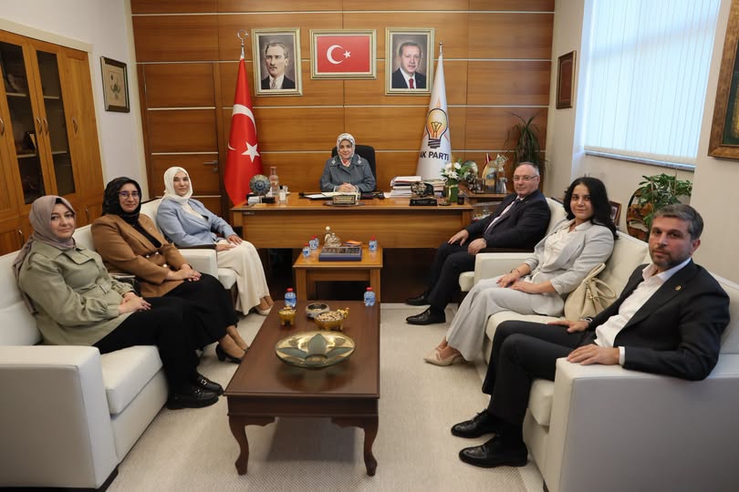 Elazığ Milletvekili Nazırlı ve Huzur ve Güven Partisi Heyeti AK Parti Genel Merkezi'nde