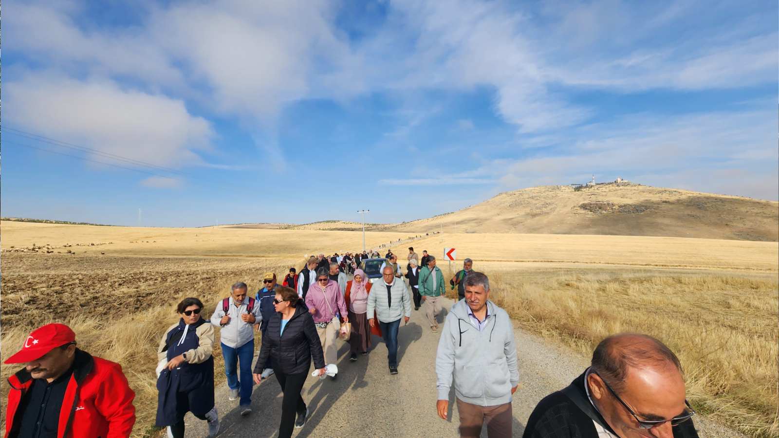 Yunus'tan Hünkâr'a" Yürüyüşü 8. Kez Yapıldı: 200 Kişi Katıldı