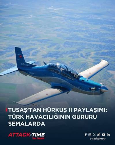 HÜRKUŞ'un İlk İki Uçağı Hava Kuvvetleri'ne Teslim Edildi