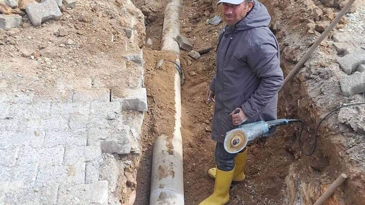 Boztepe'de Yıllık Su Hasreti Sona Eriyor