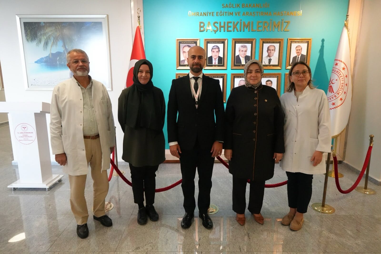 AK Parti Kadın Kolları Başkanı Ercan'dan Ümraniye Hastanesi Ziyareti