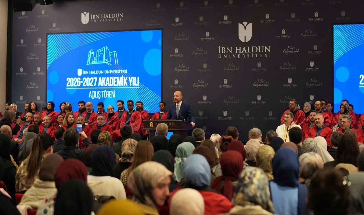 İbn Haldun Üniversitesi'nde Yeni Akademik Yıl Açılışı: Bilal Erdoğan ve Malezyalı Bakan Törende