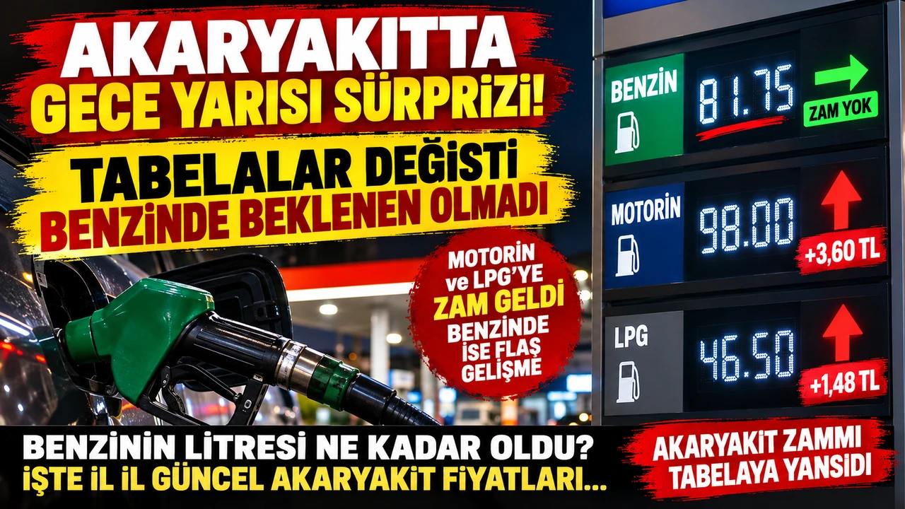 Benzine Zam Geldi Mi? Kırşehir'de Benzin ve Motorin Fiyatları Ne Kadar?