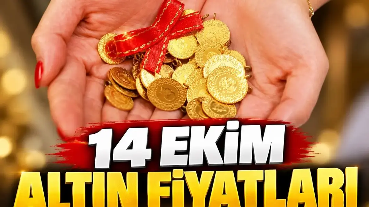 Altın fiyatları 14 Ekim: Gram altın 6.594,55 lira, çeyrek altın 10.764 lira