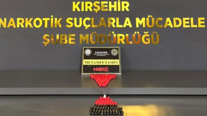 Kırşehir’de Midelerinden 731 Gram Metamfetamin Çıkan 2 Şüpheli Tutuklandı